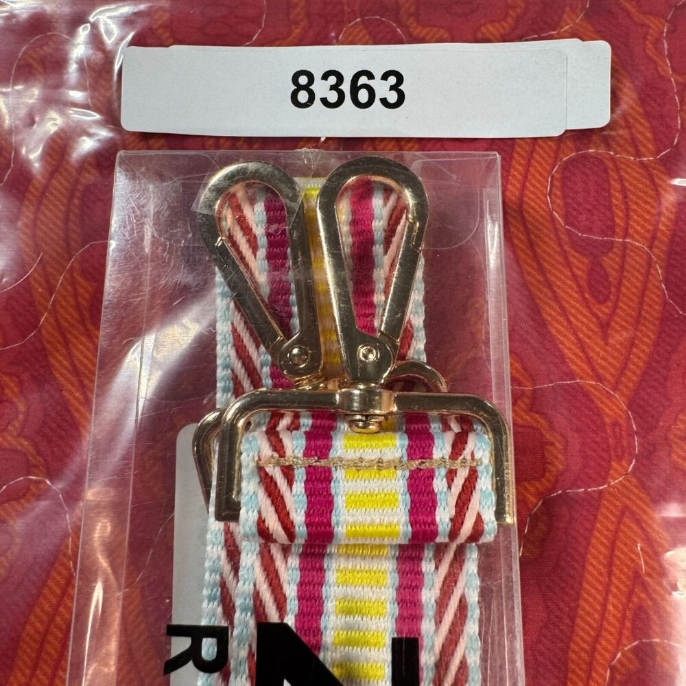 Zooeass NEW Adjustable Replacement Crossbody Strap Wide Stripe Multicolor - Picture 5 of 5